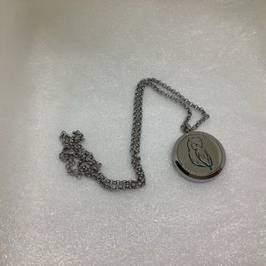 Jewelry In Bloom Necklace Owl Diffuser Comes with Essential Oil Key